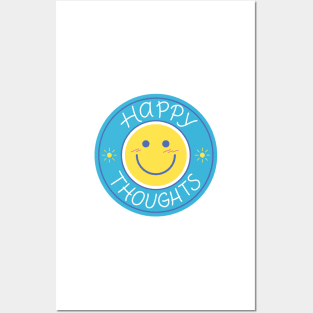 Happy  Thoughts Posters and Art